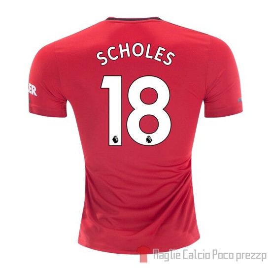 Maglia Manchester United Giocatore Scholes Home 2019/2020 - Clicca l'immagine per chiudere